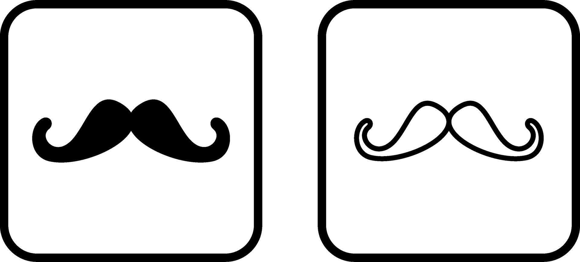 Moustache Vector Icon