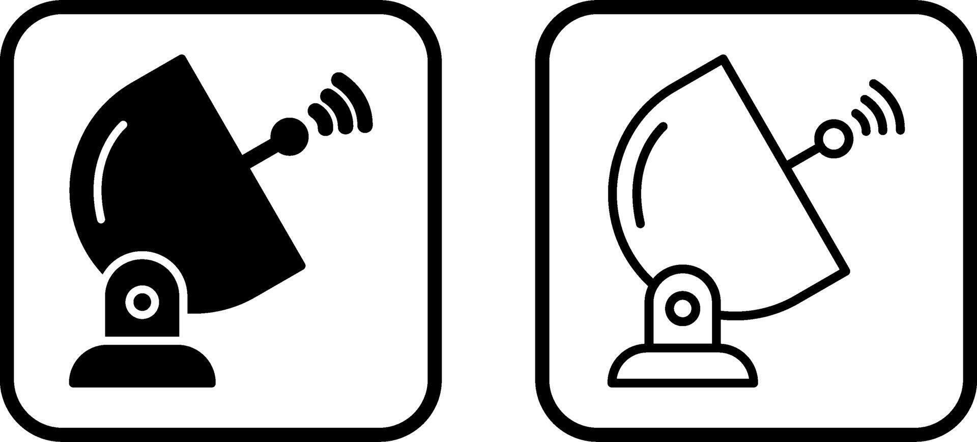 Satellite Dish Vector Icon