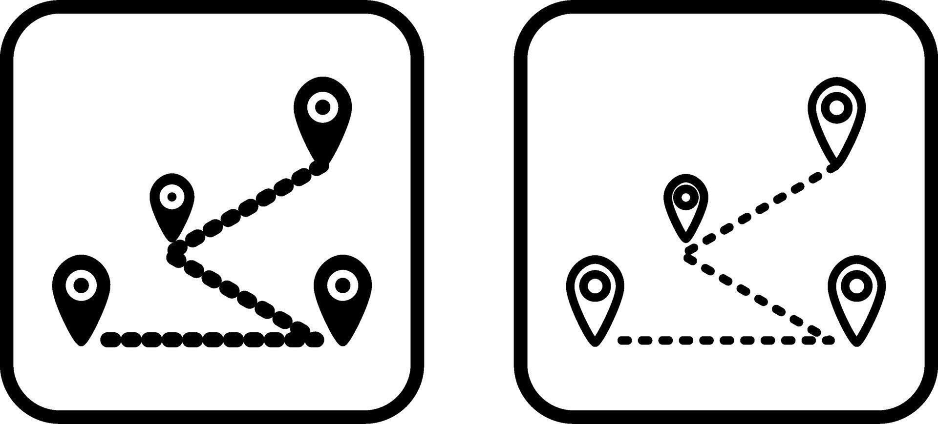 Route I Vector Icon