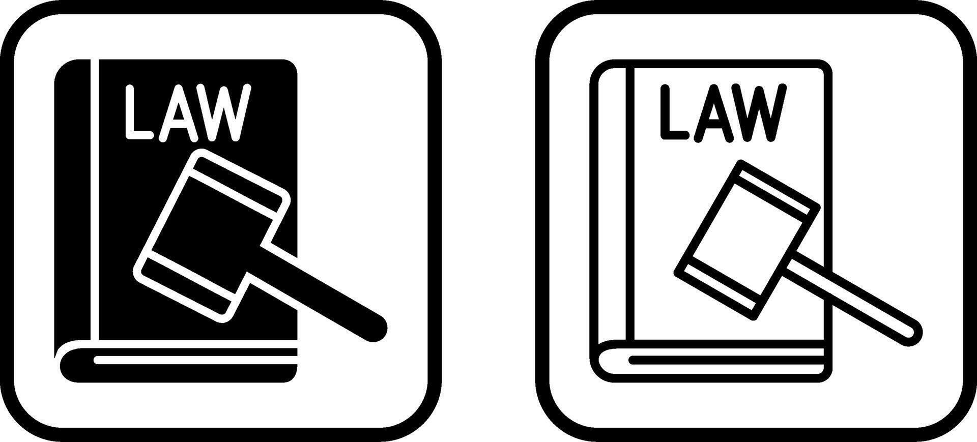 Law And Order Vector Icon