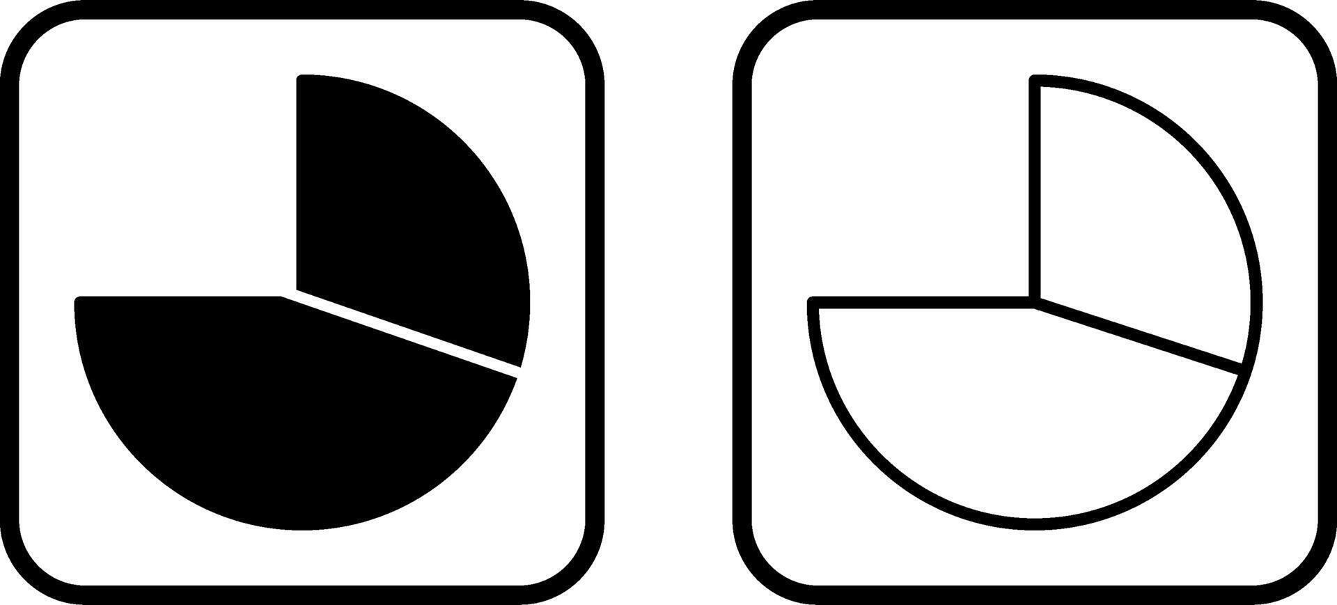 Pie Chart Vector Icon