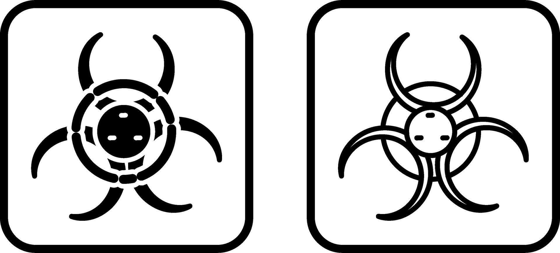 Biohazard Vector Icon