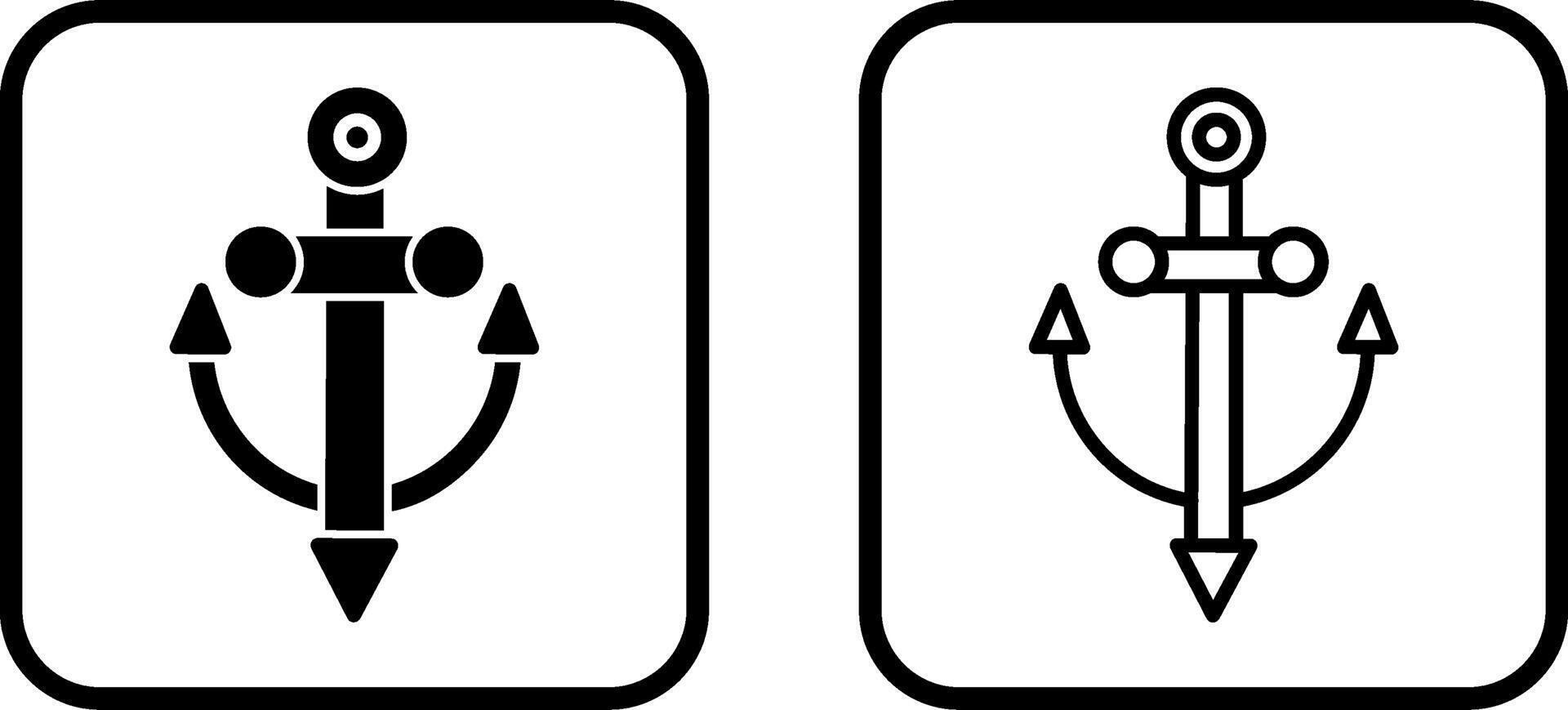 Anchor Vector Icon