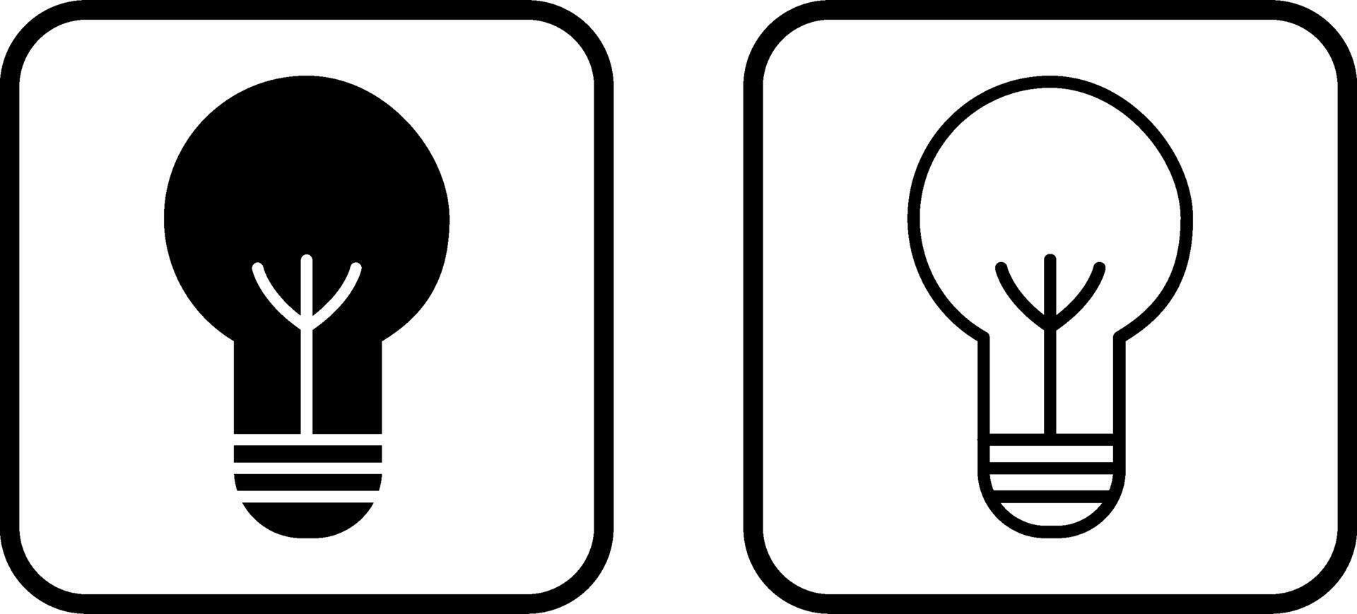 Bulb II Vector Icon