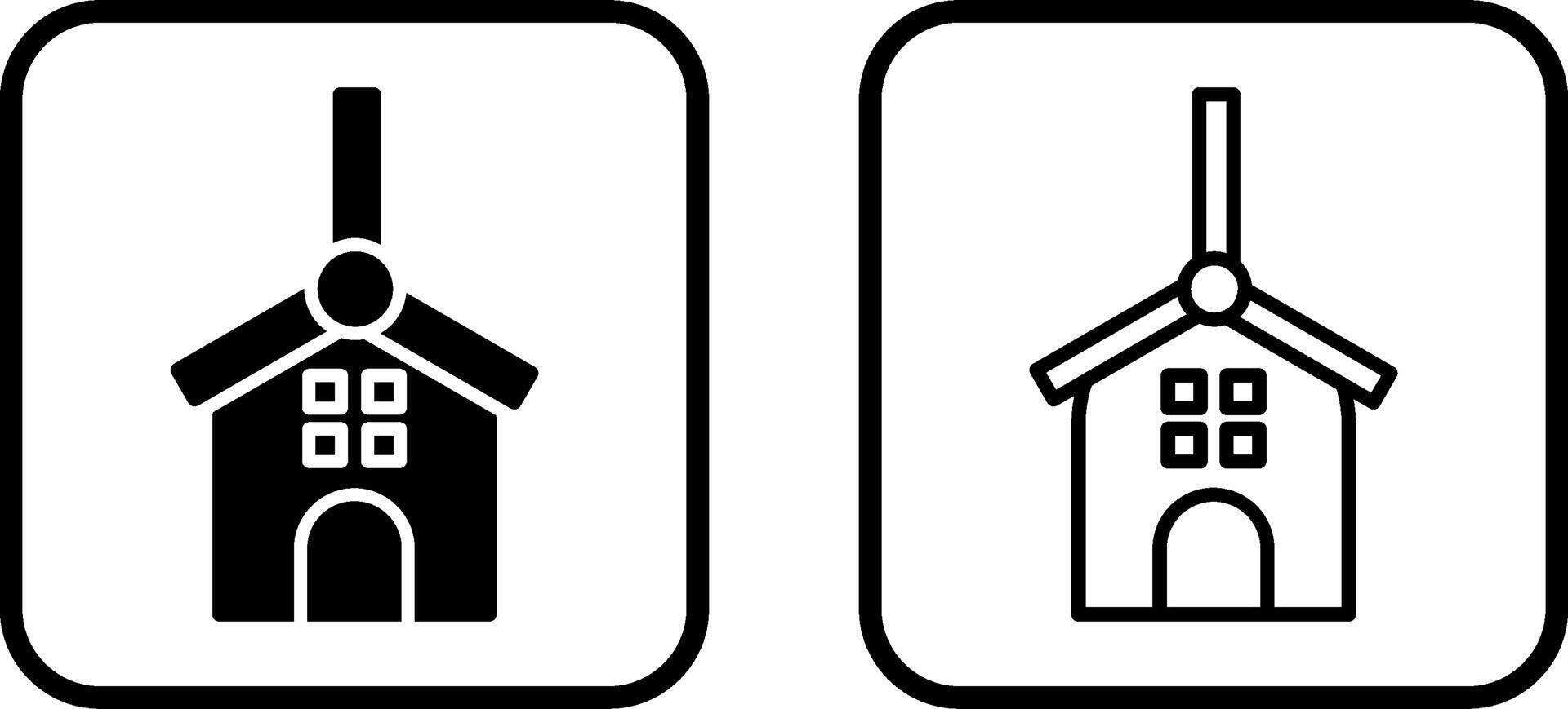 Windmills Vector Icon