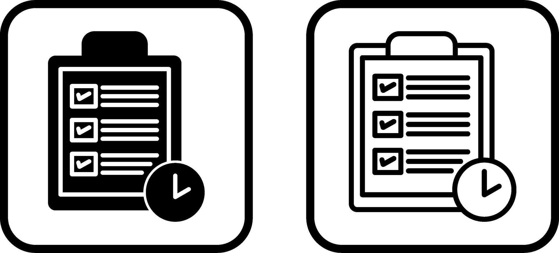 Content Planning Vector Icon