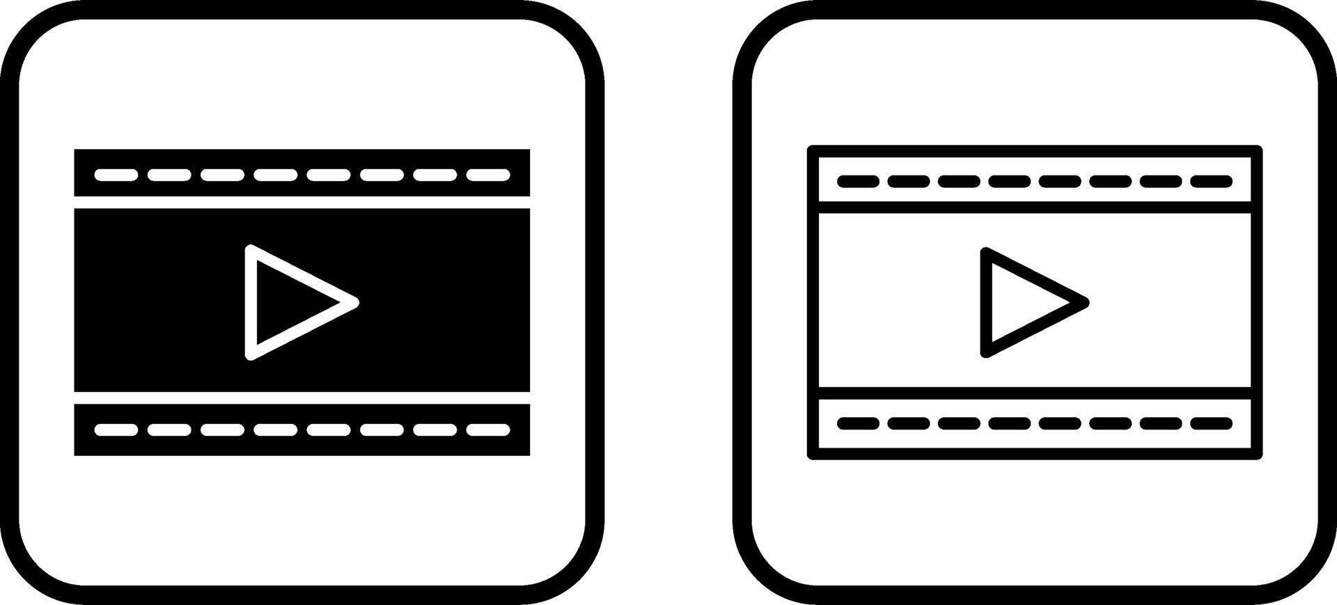 Video and Animation Vector Icon