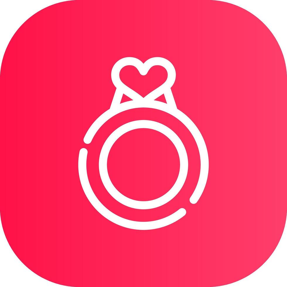 Line Round Corner Gradient vector