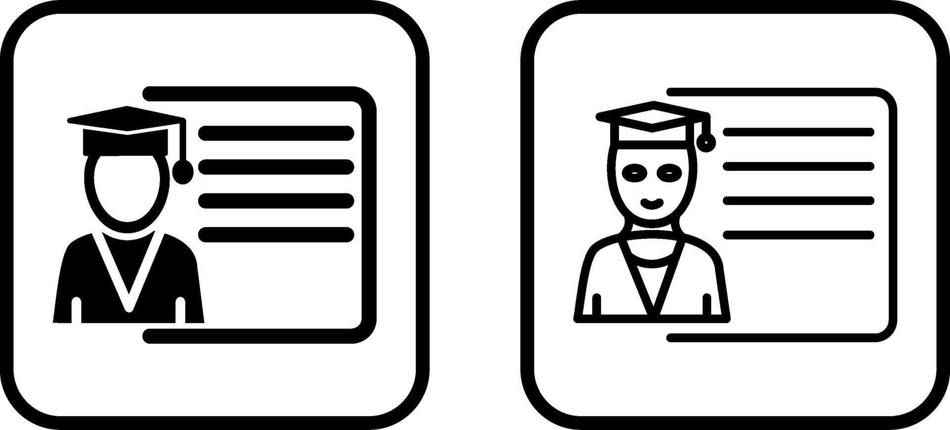 Lecture Vector Icon