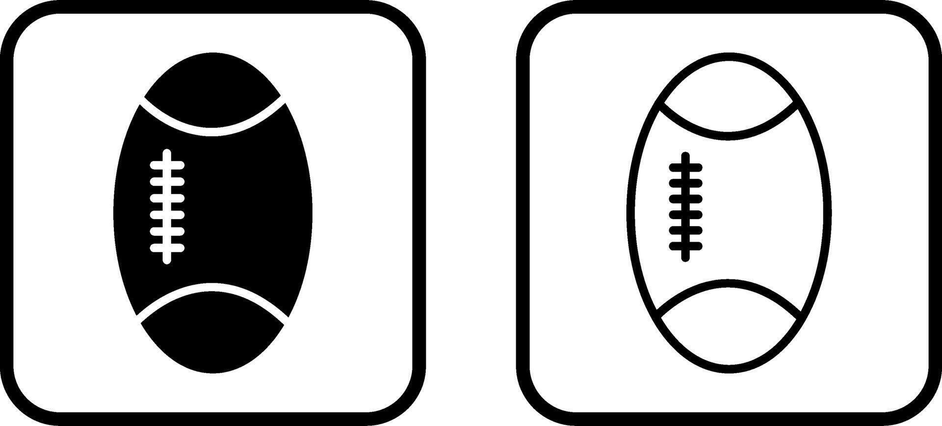 Rugby Vector Icon