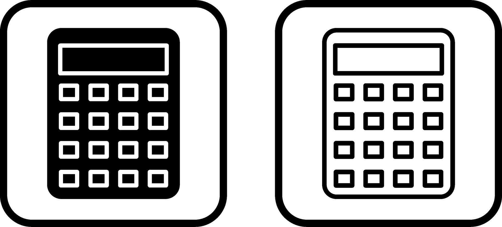 Calculator Vector Icon