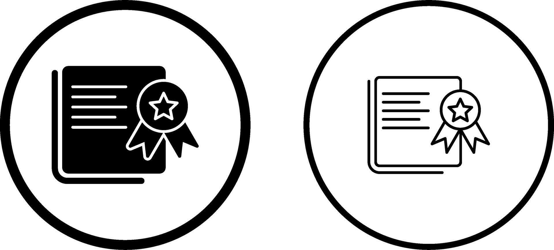 license Vector Icon