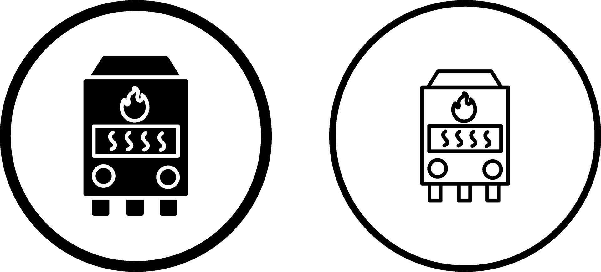 Gas Furnace Vector Icon