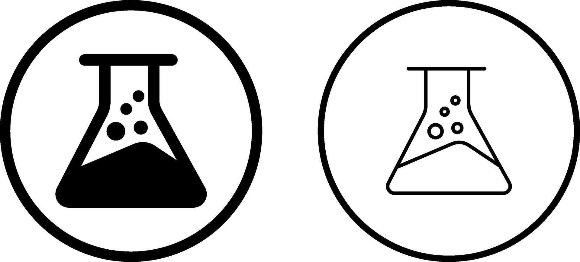 Chemical Flask Vector Icon