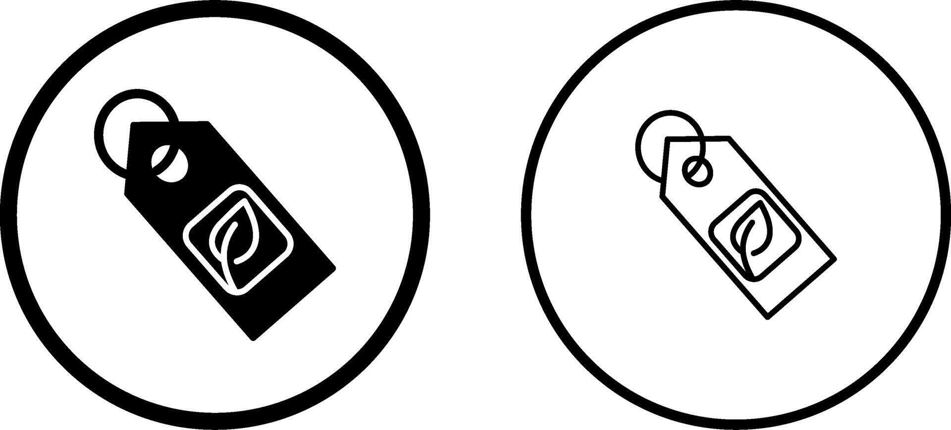 Eco Tag Vector Icon