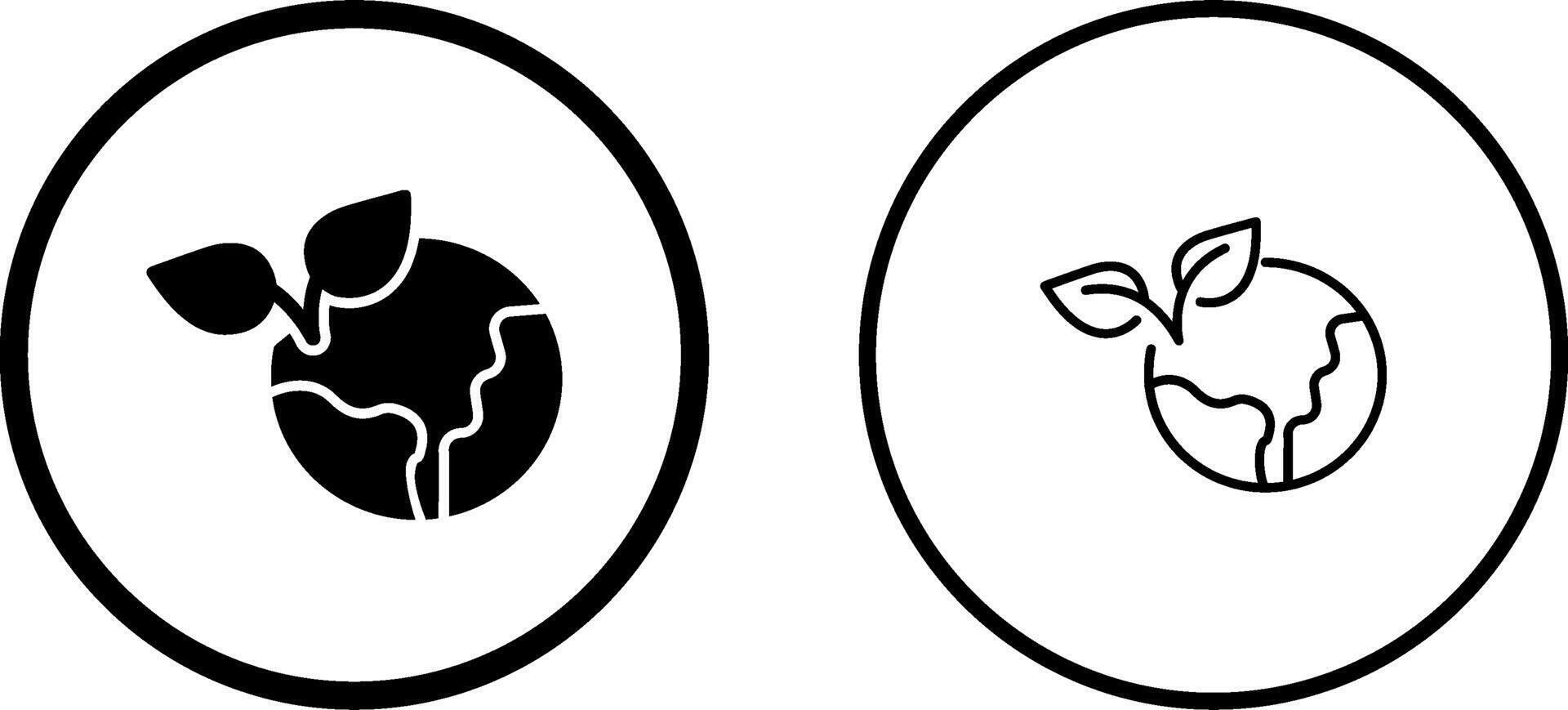 Earth Vector Icon