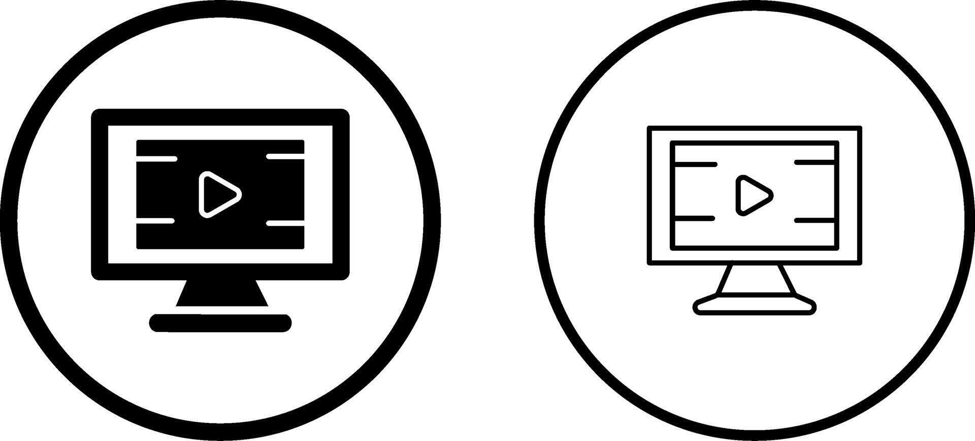 LCD Vector Icon