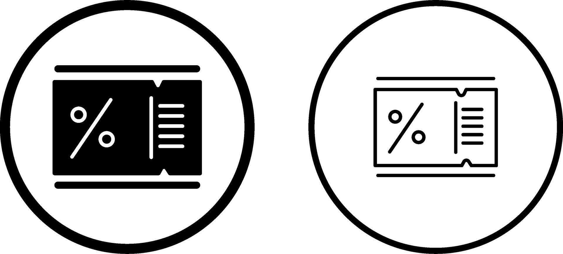 Discount Vector Icon