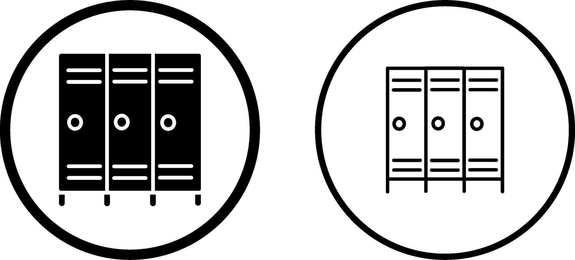 Lockers Vector Icon