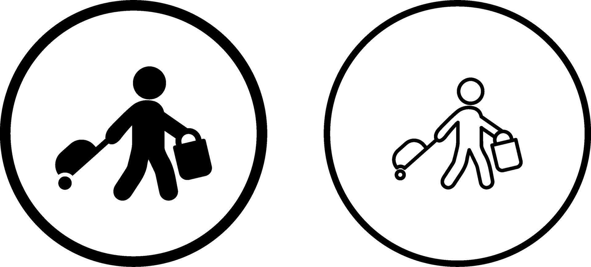 Carrying Bag Vector Icon