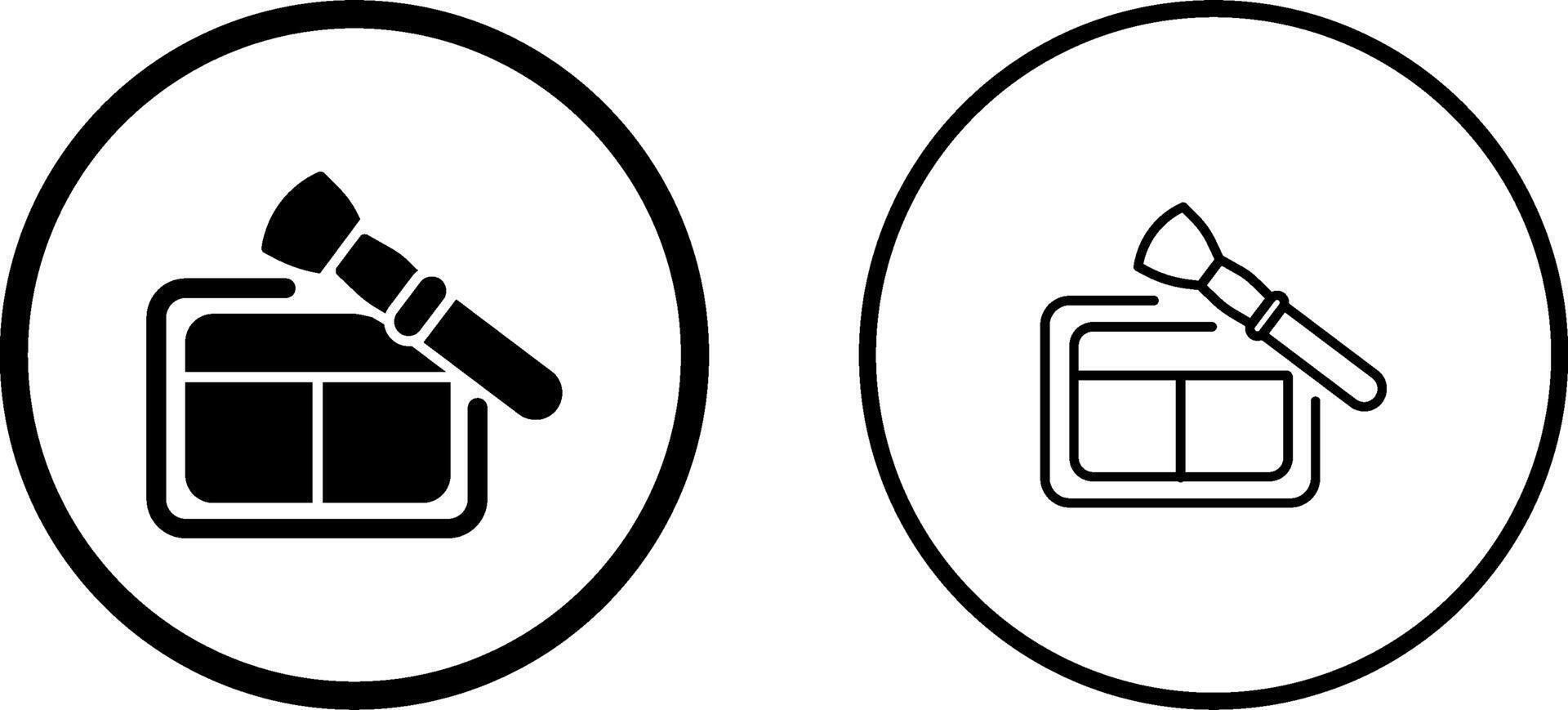 Blushon Brush Vector Icon