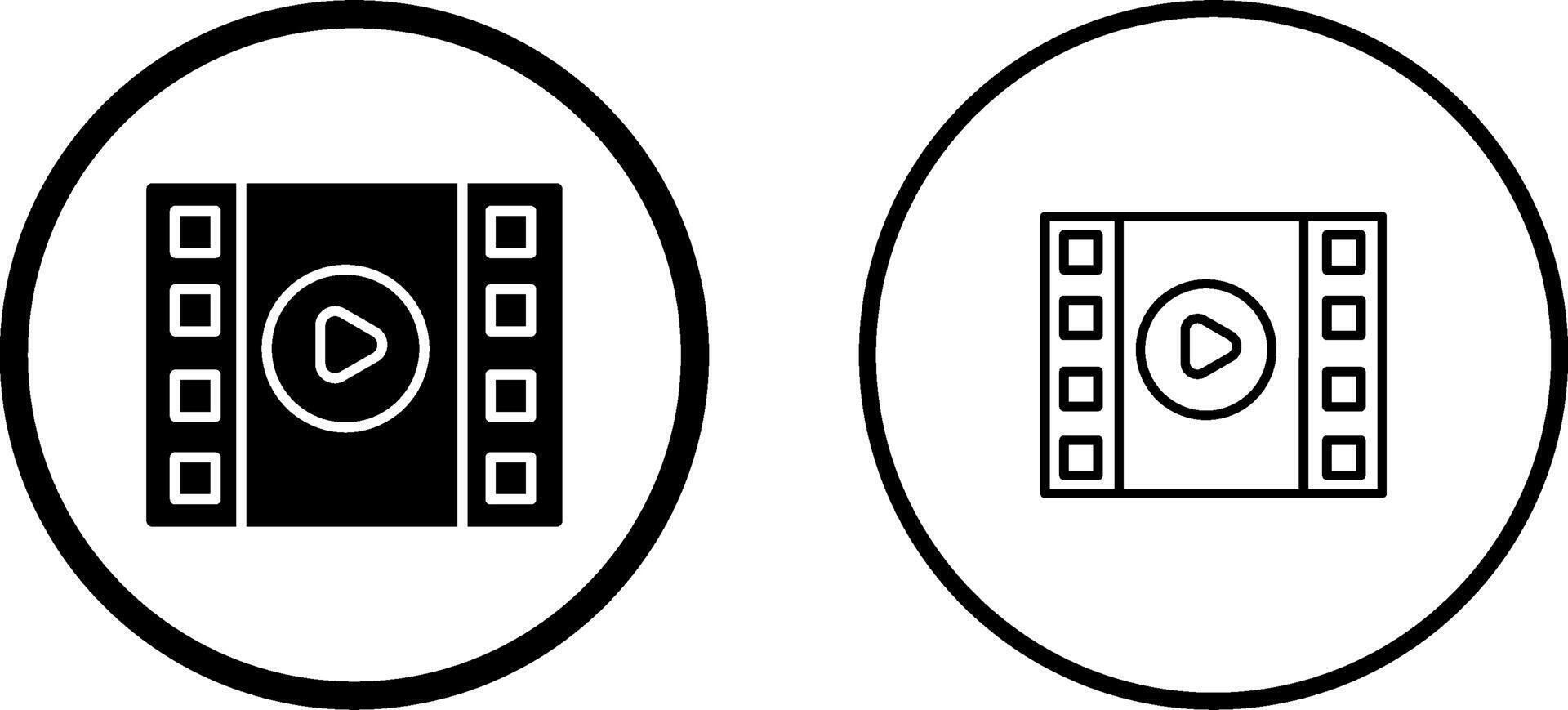 Video Play Vector Icon