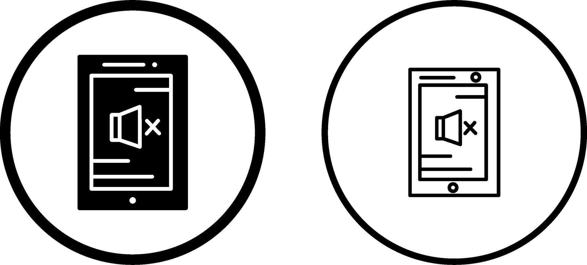 Volume Mute Vector Icon