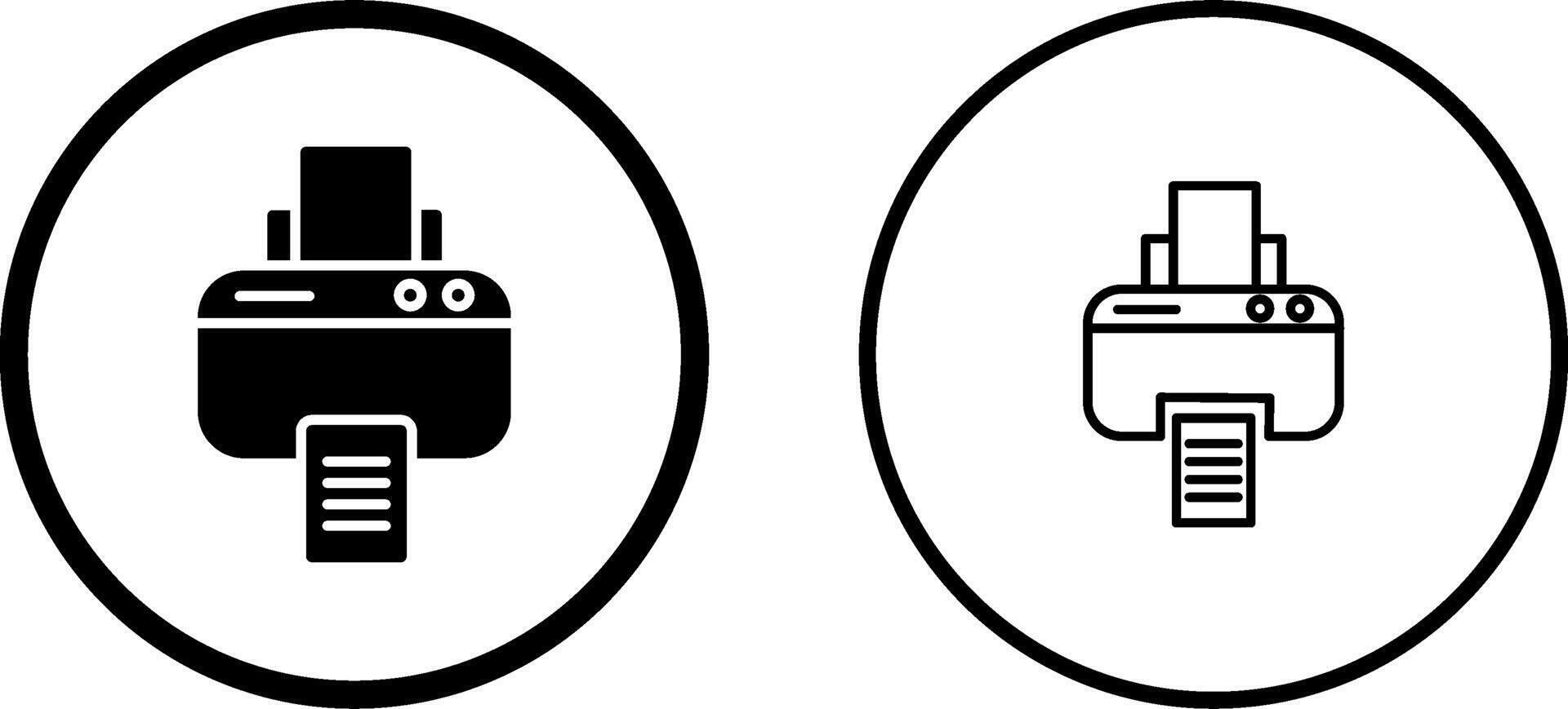 Printer Vector Icon