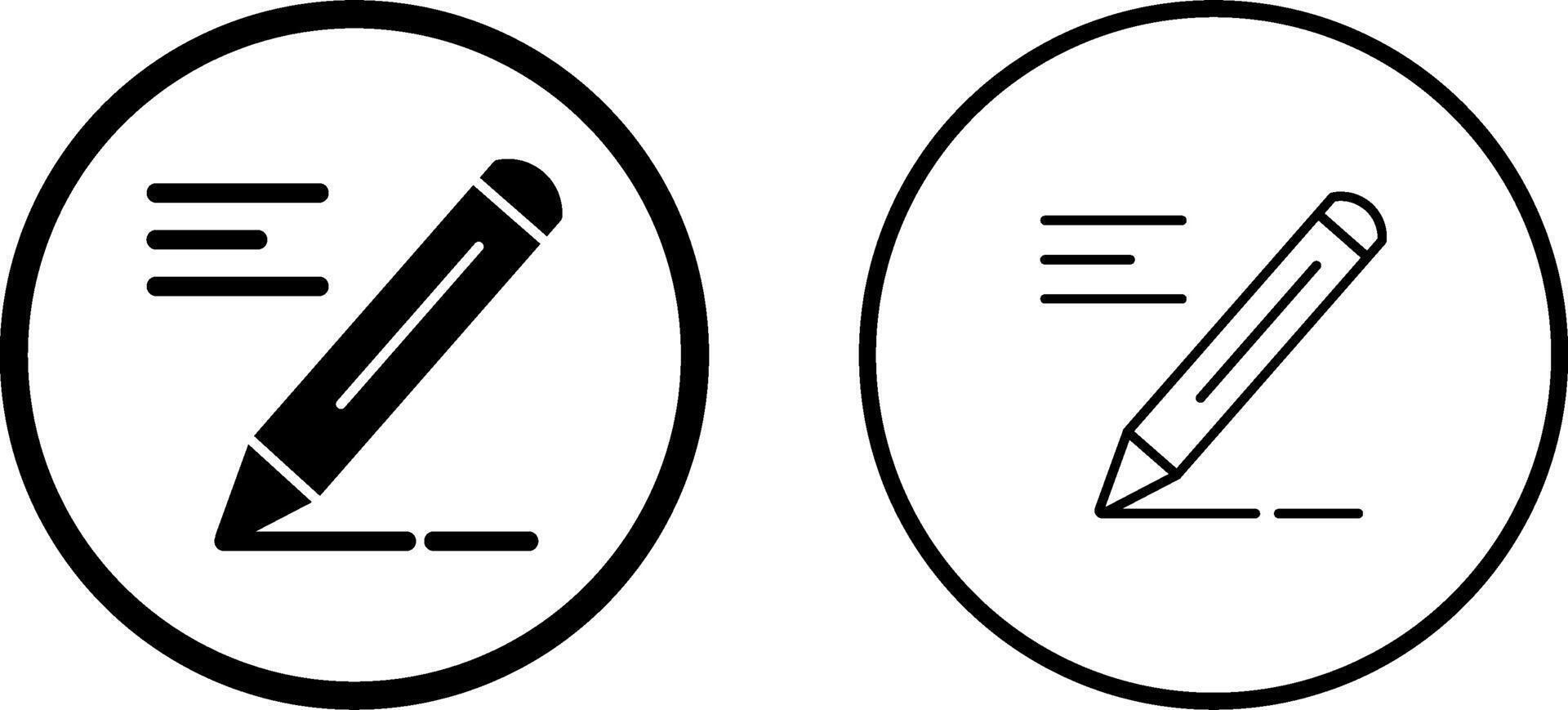 Pencil Vector Icon
