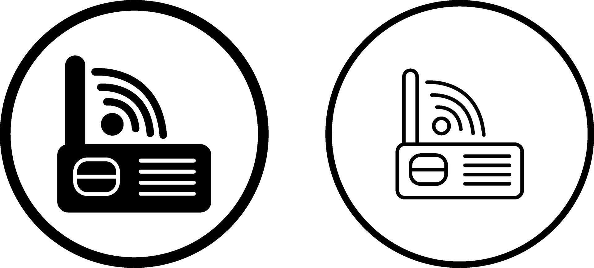 Modem Wifi Vector Icon