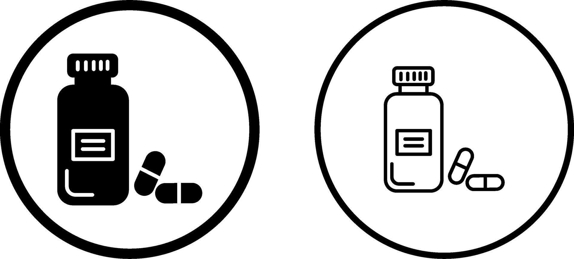 Bottle Capsule Vector Icon