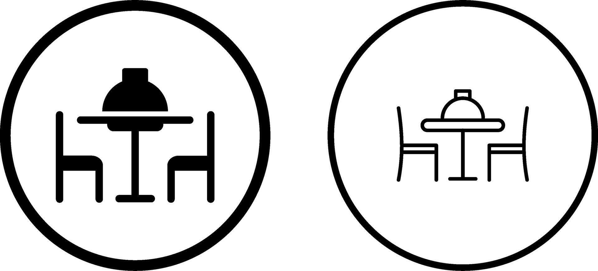 Dinner Table II Vector Icon