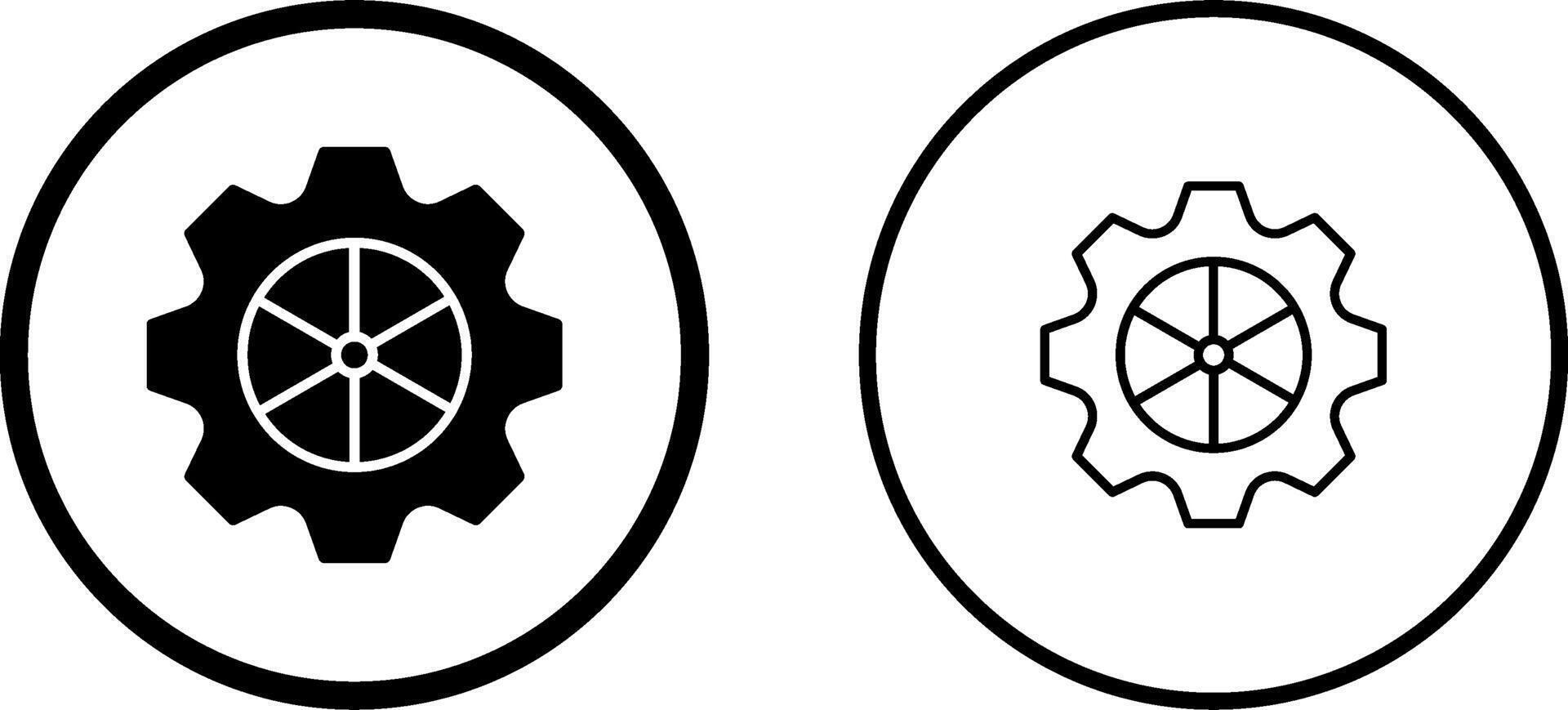 Wheel Vector Icon