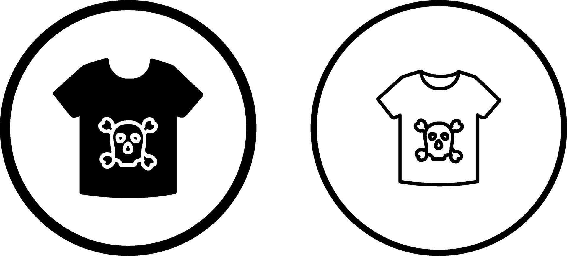Pirate Shirt Vector Icon