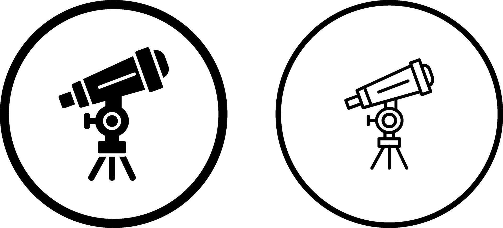 Telescope Vector Icon