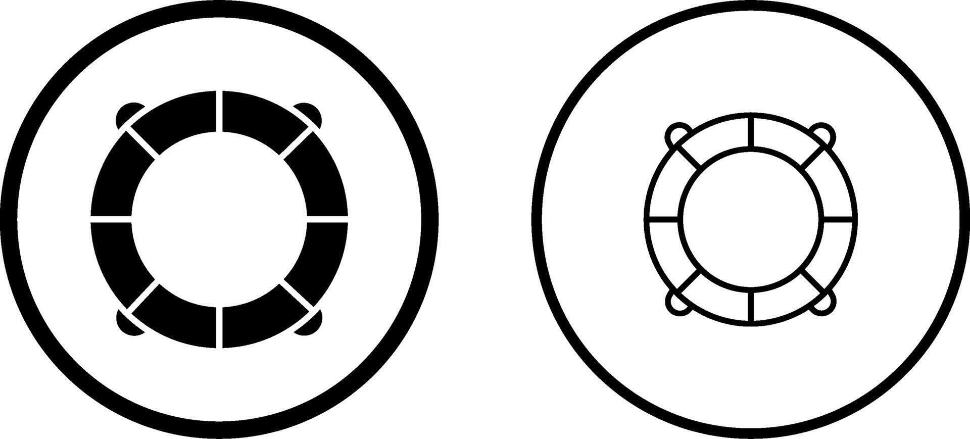 Life Saving Tube Vector Icon