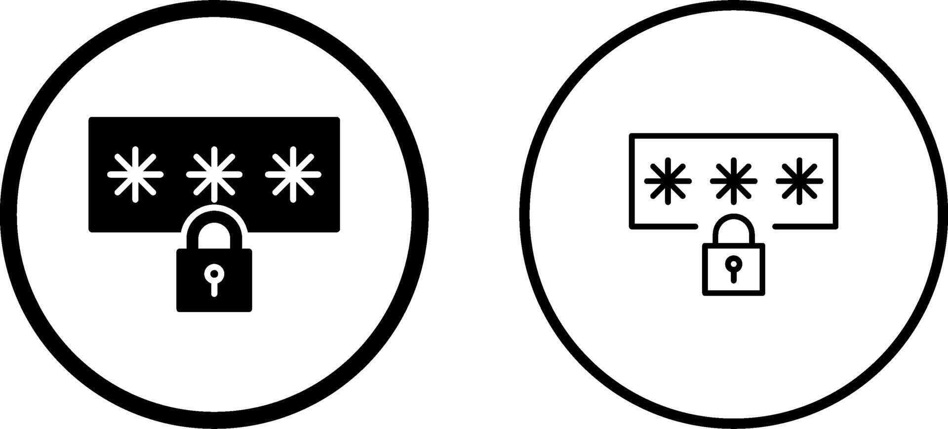 Password Vector Icon