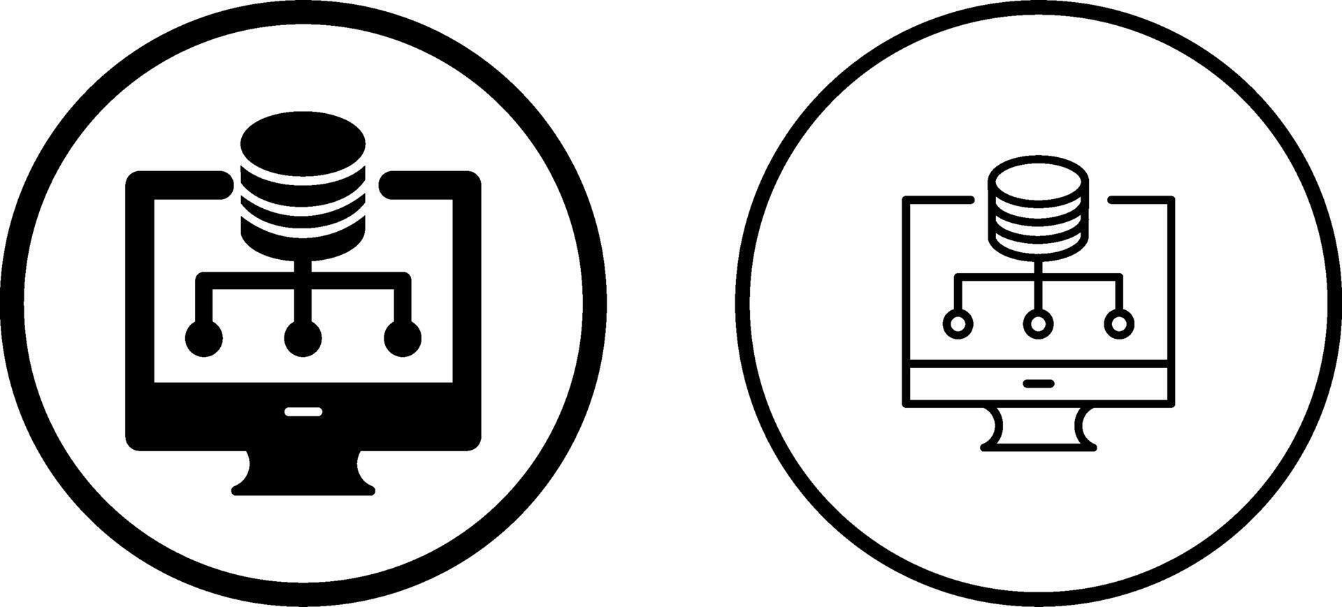 Data Storage Vector Icon