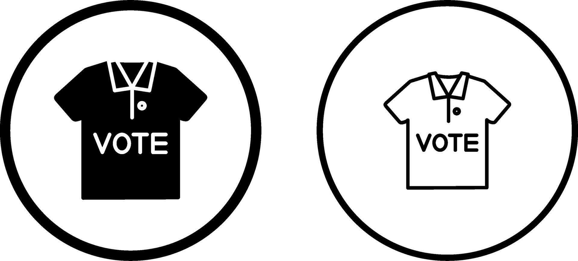T Shirt Vector Icon