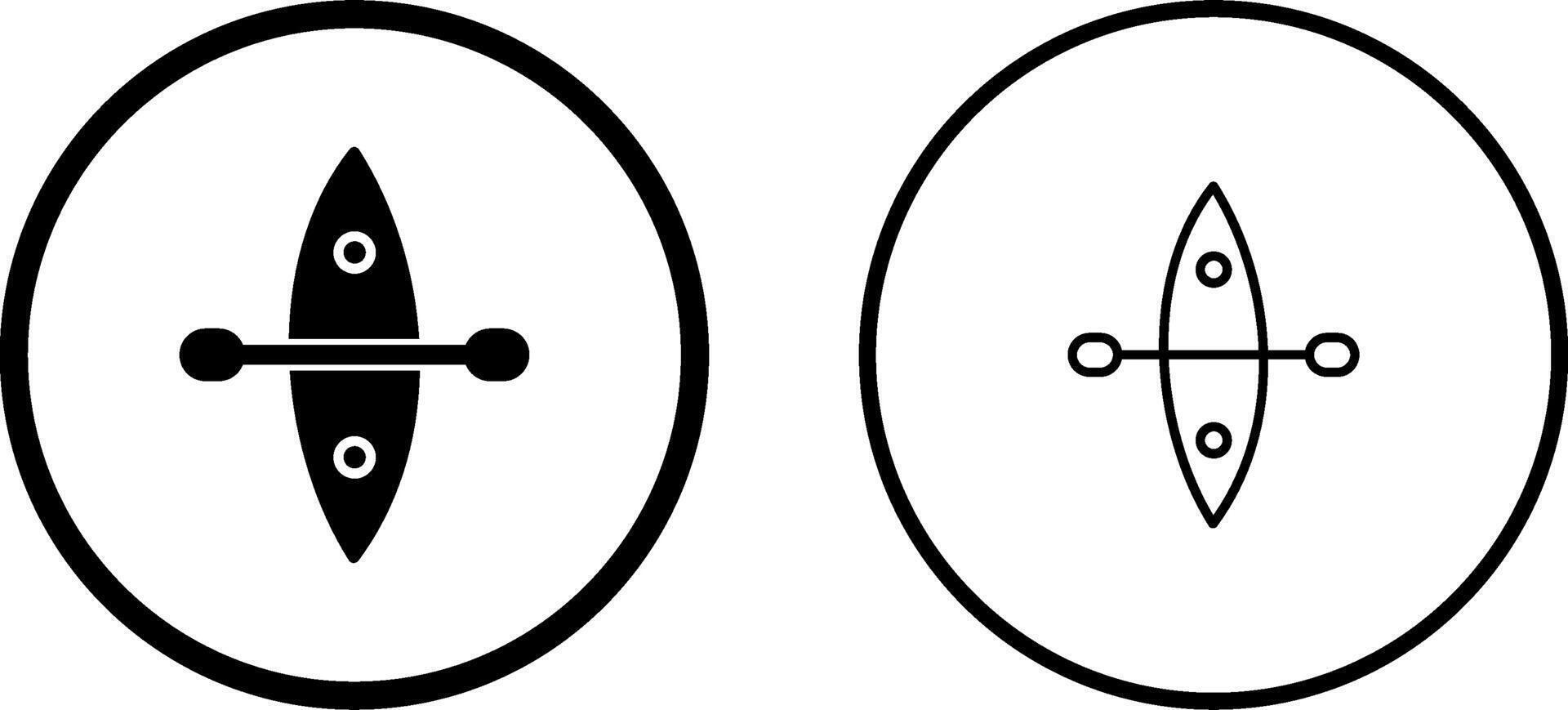 Kayak Vector Icon