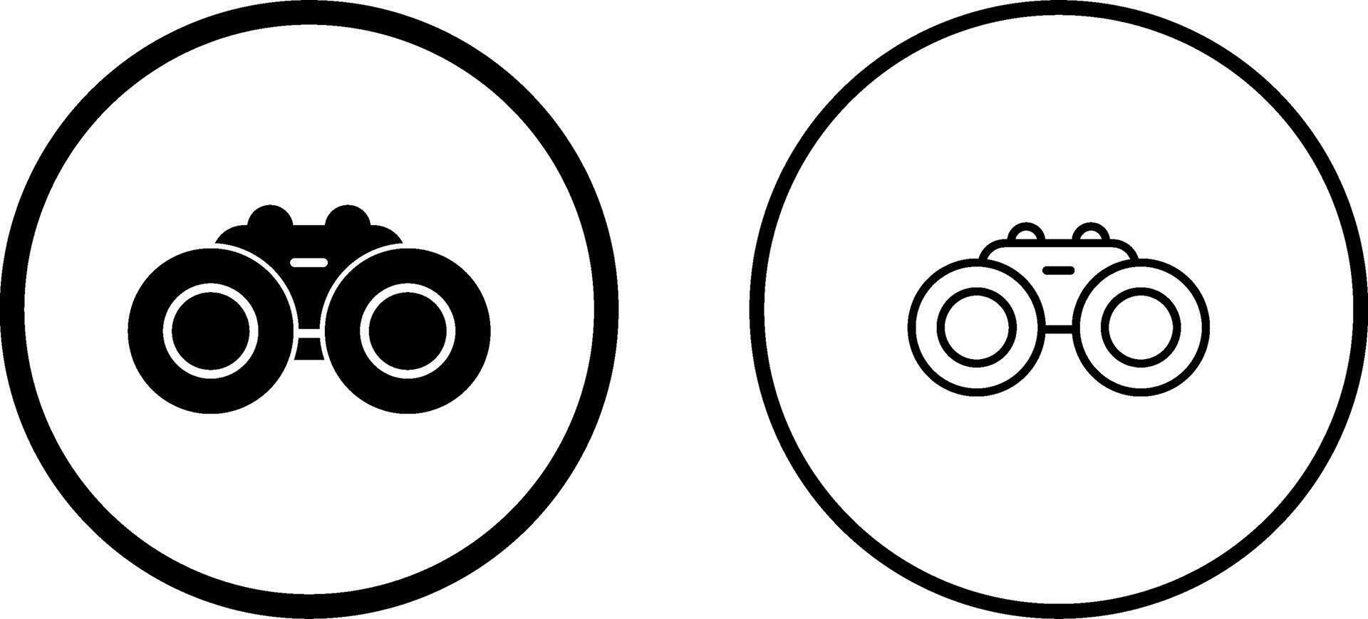 Binocular Vector Icon