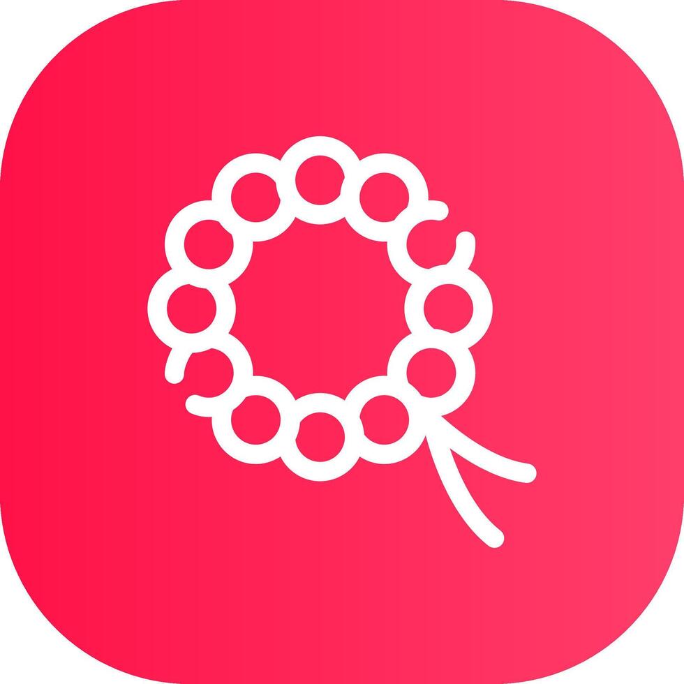 Line Round Corner Gradient vector