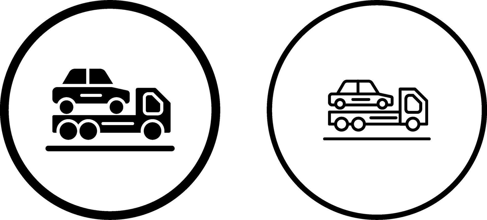 Trailer Vector Icon