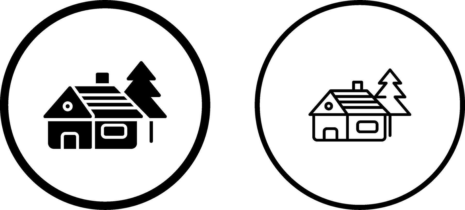 Cabin Vector Icon