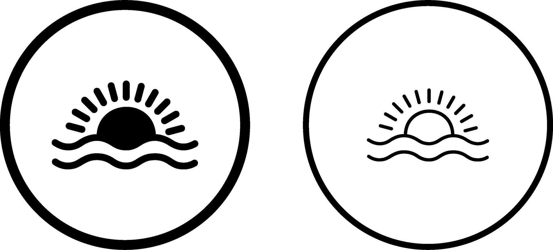 Sunrise Vector Icon