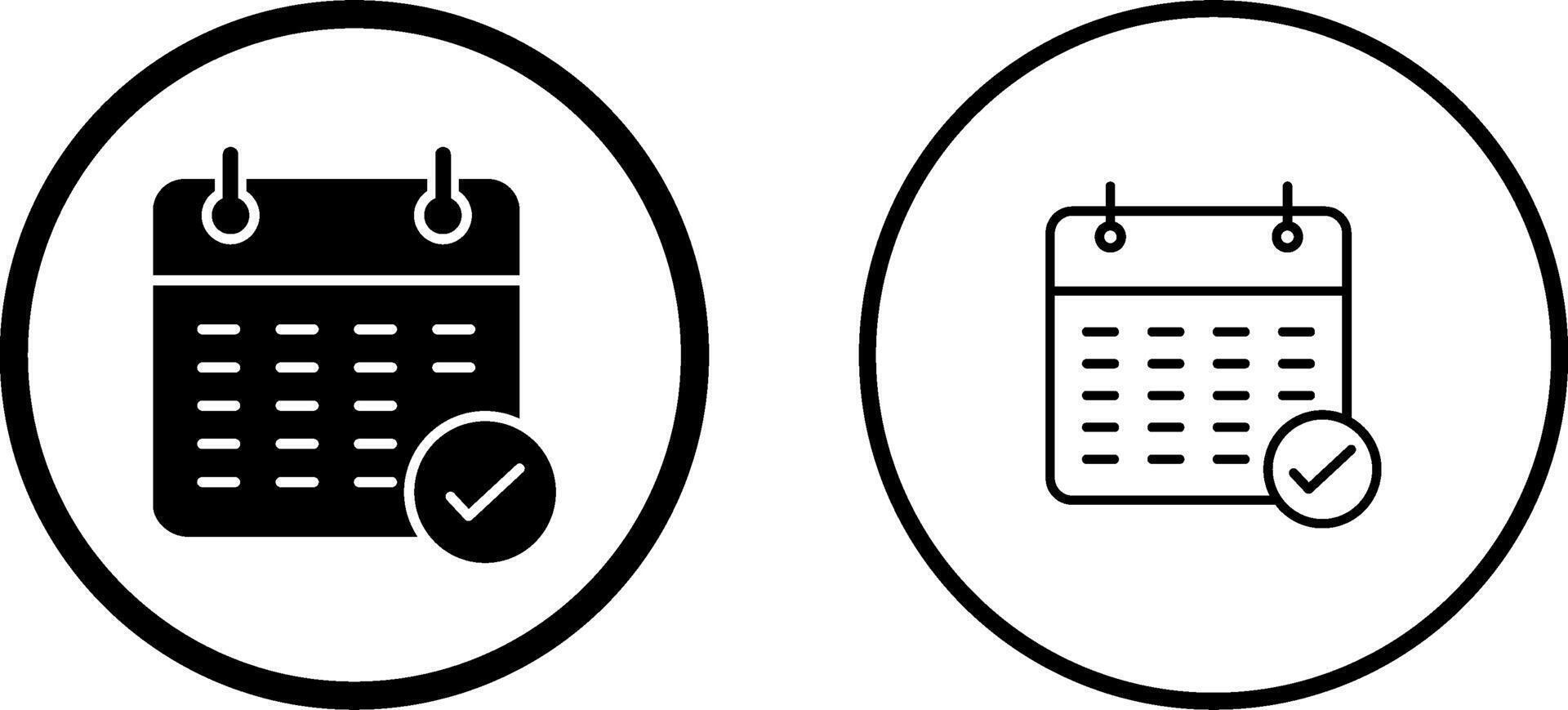 Calendar Vector Icon