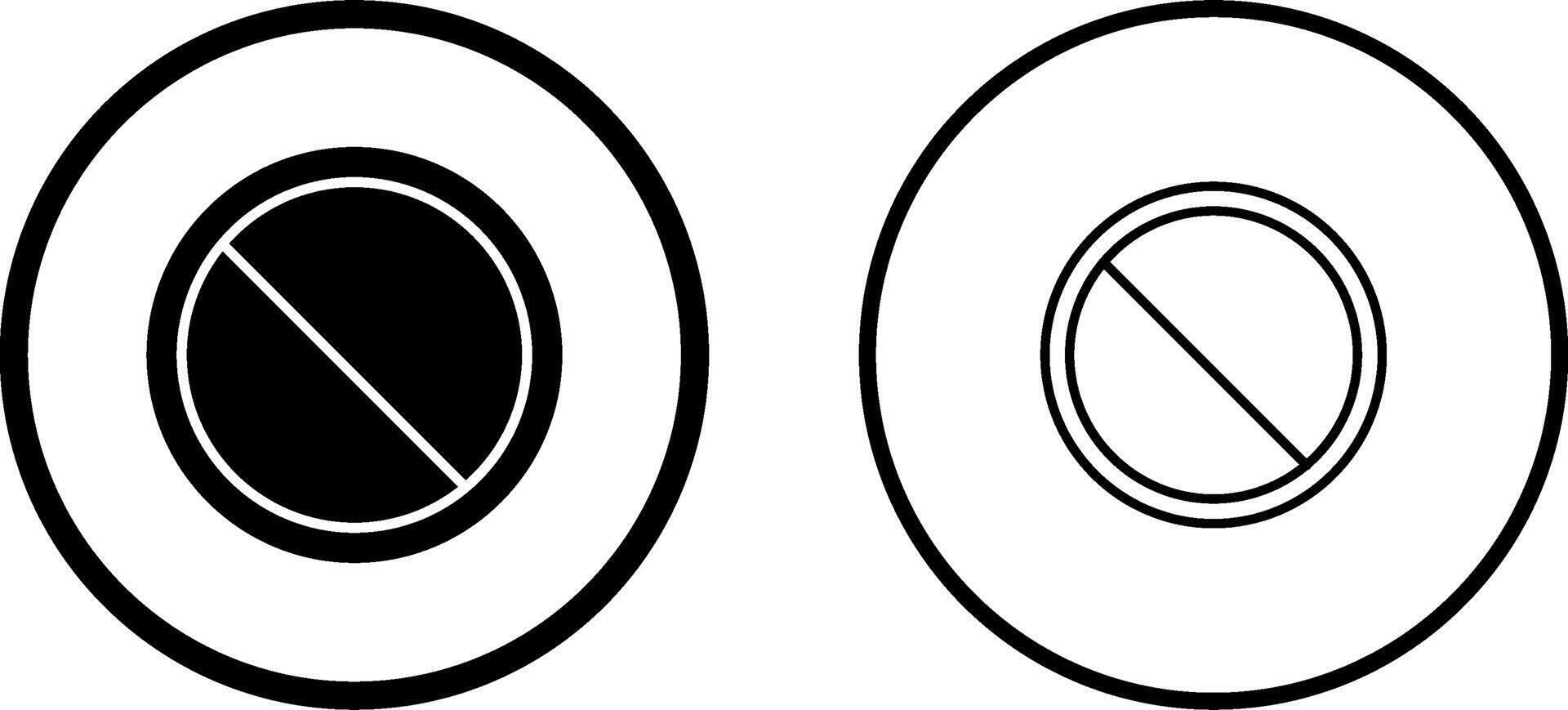 Prohibited Vector Icon