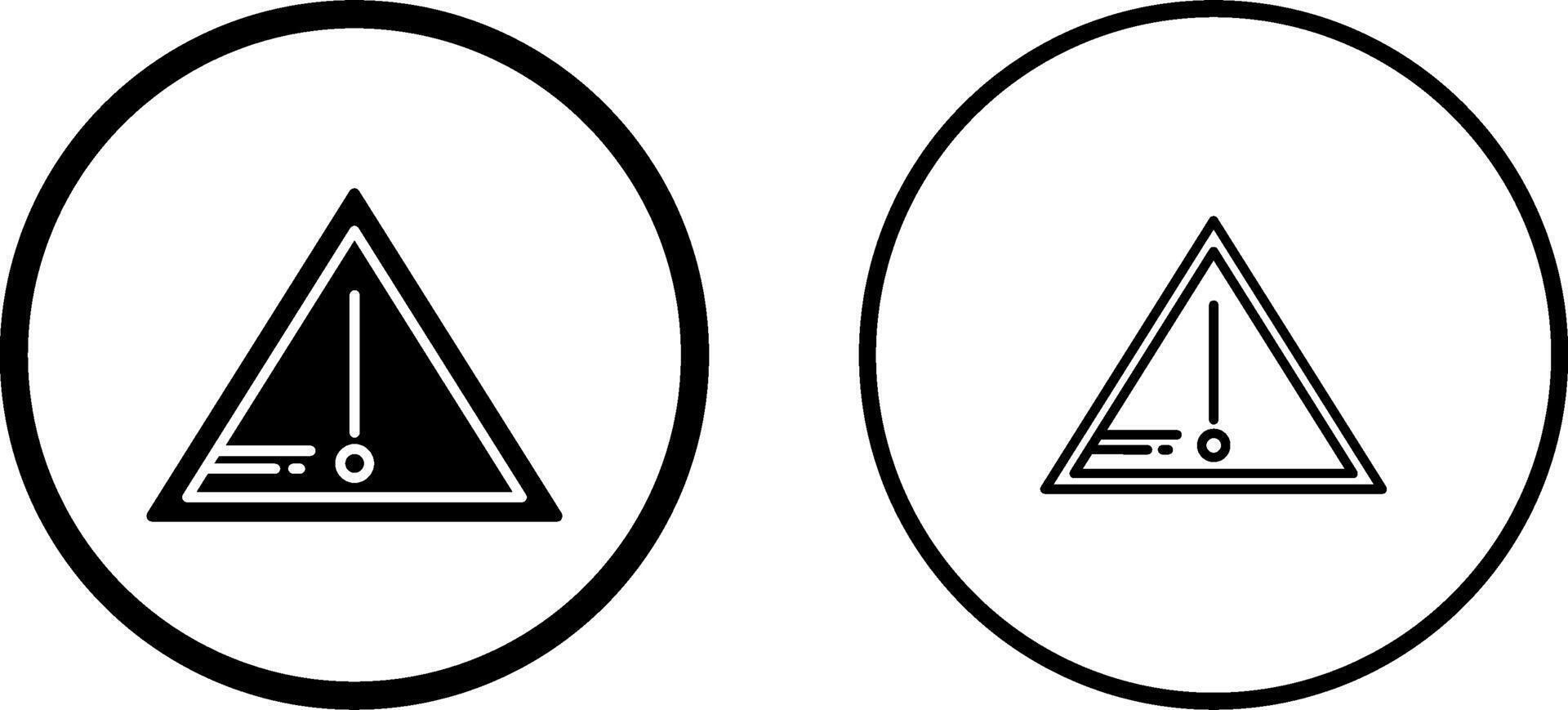 Danger Vector Icon