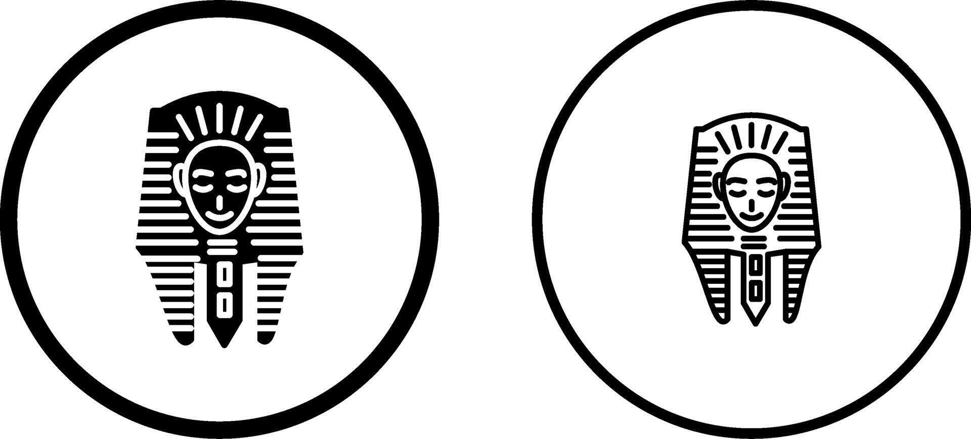 Egyptian Face Vector Icon