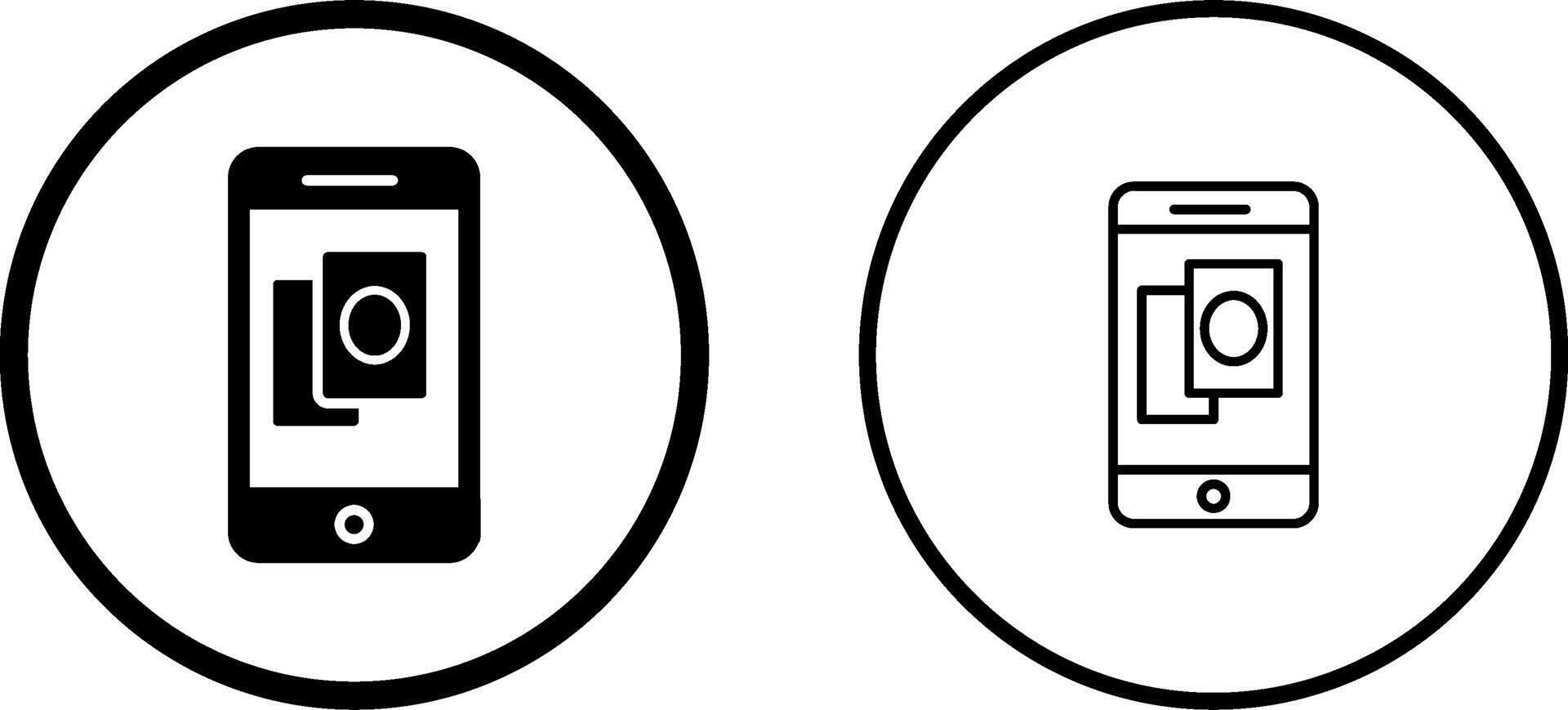 Phone Gambling Vector Icon